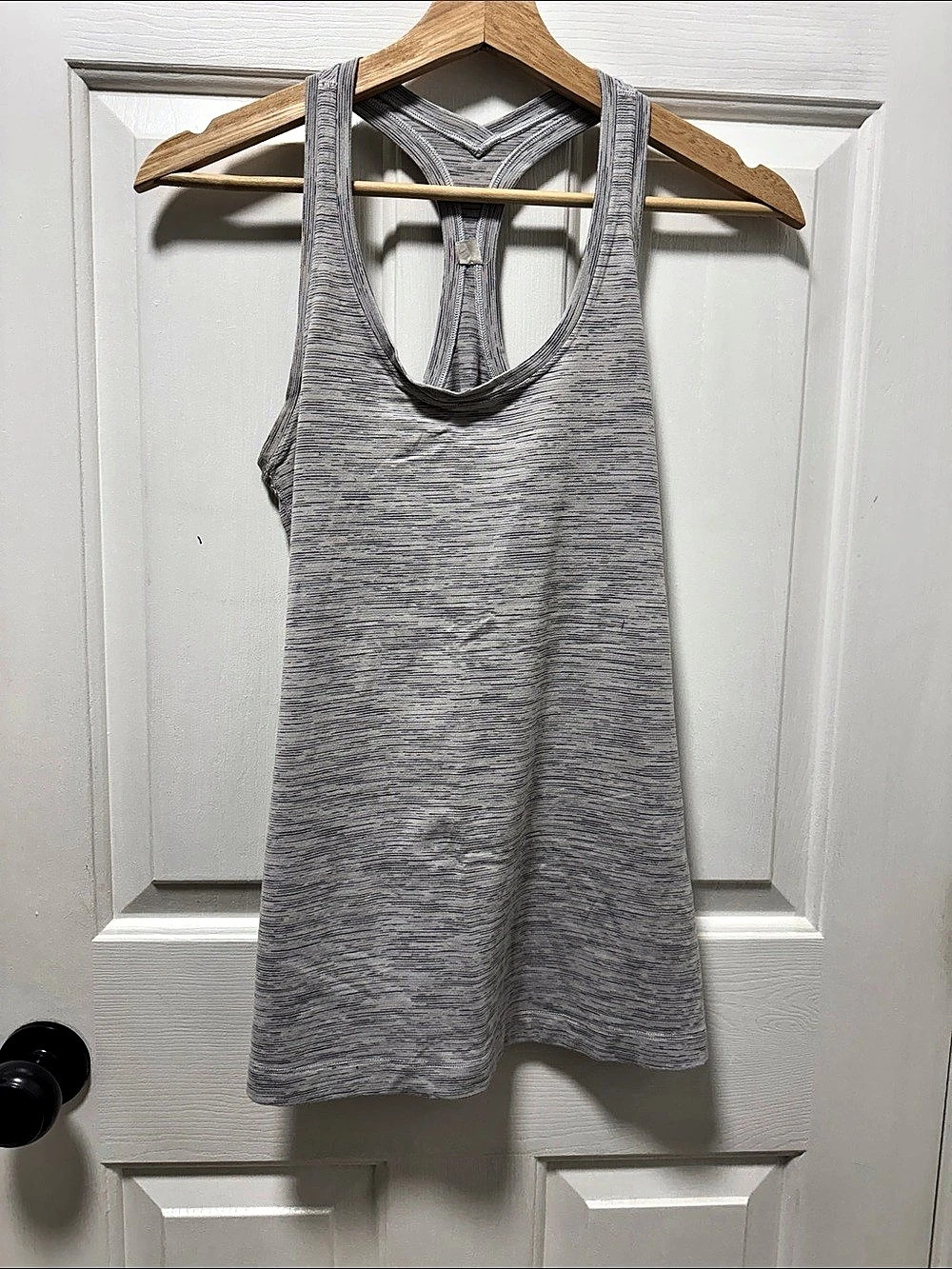 Lululemon Cool Racerback Gray Tank Size 6